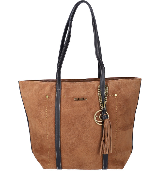 Carmela borsa camel