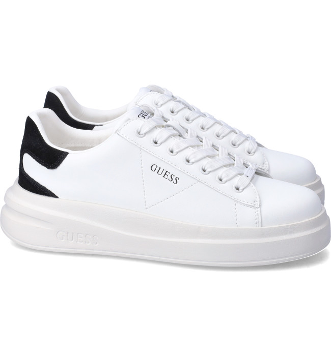 Guess donna sneakers white-blk