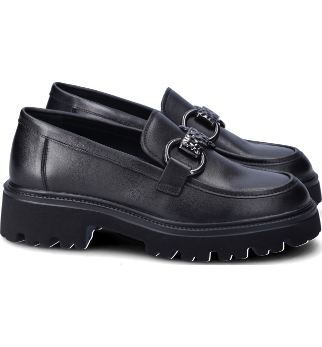 Keys mocassino donna black