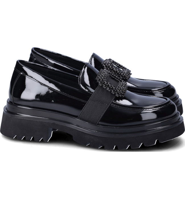 Keys mocassino donna black