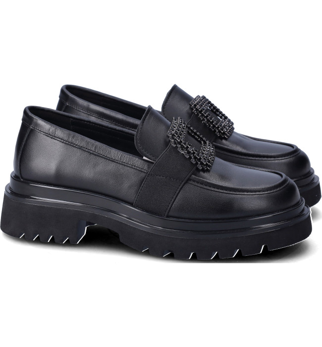 Keys mocassino donna black