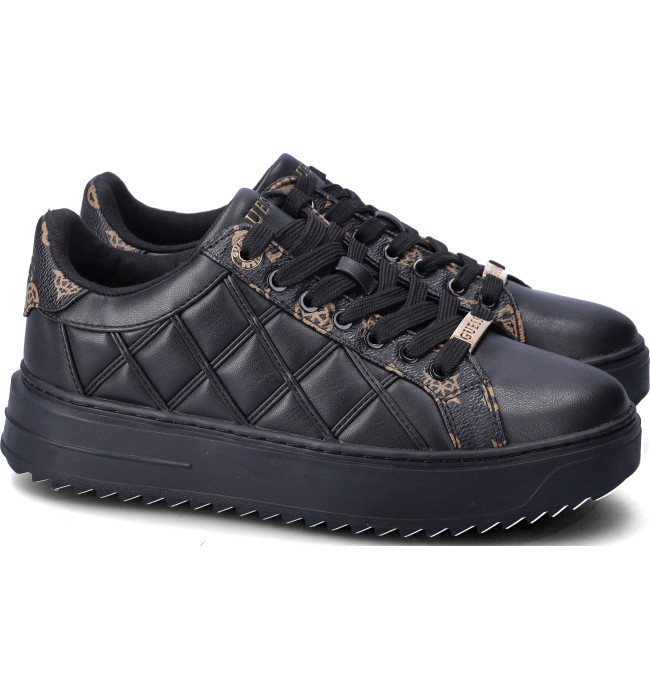 Guess donna sneakers blk-brown